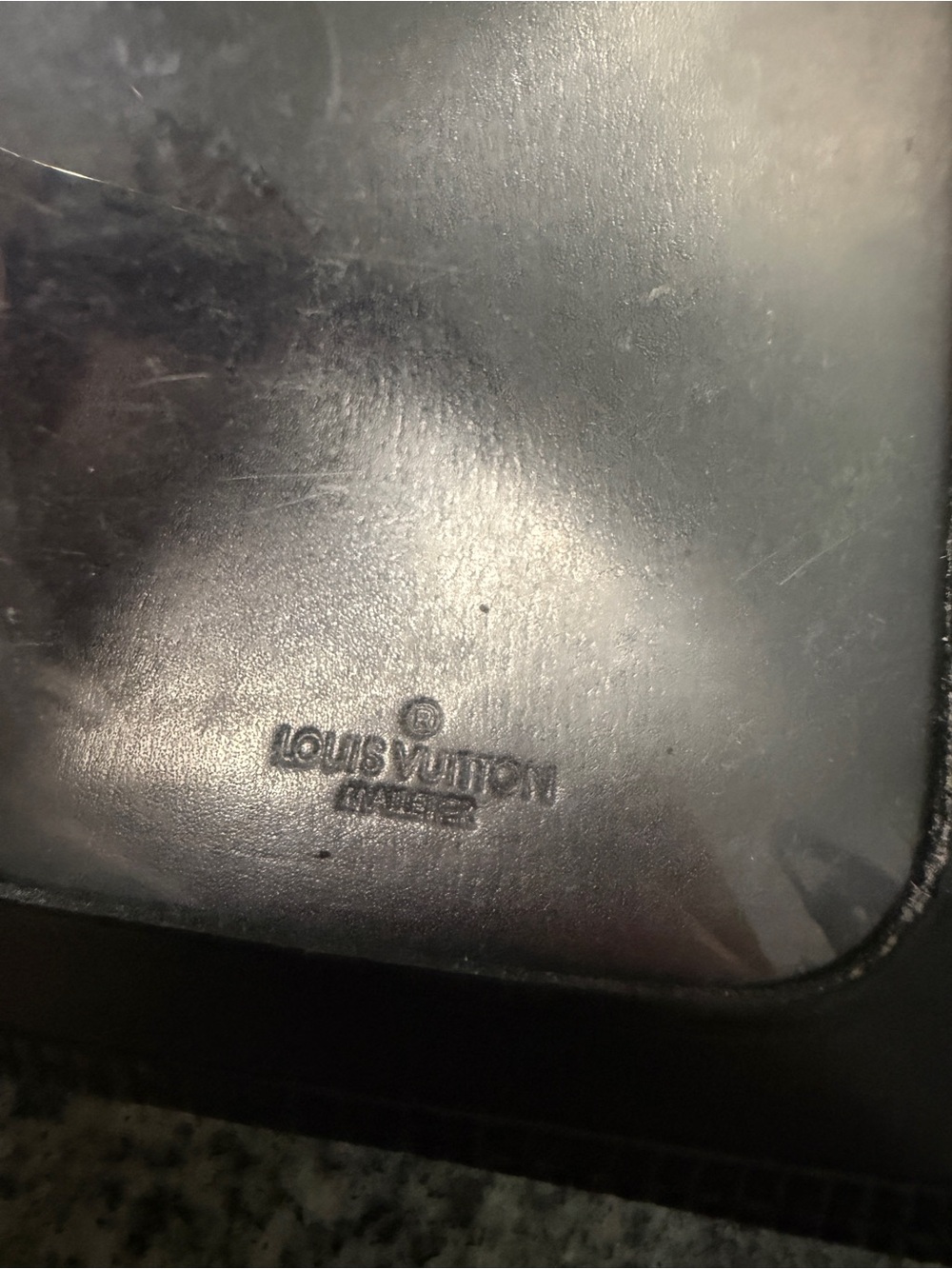 Louis Vuitton Black Epi Leather Card Sleeve - Picture 5 of 5